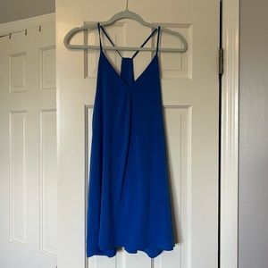 Alice and Olivia royal blue dress
